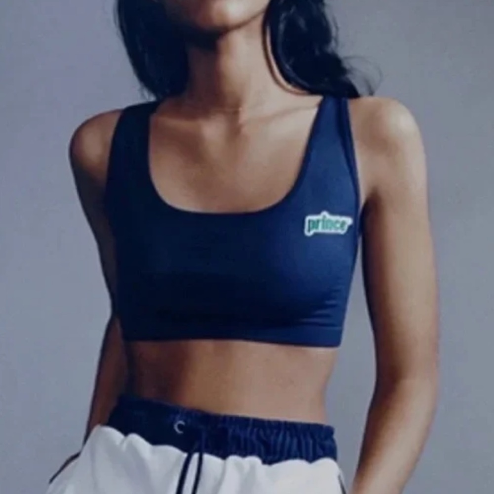 NWT Zara vs Prince navy sports bra in size large